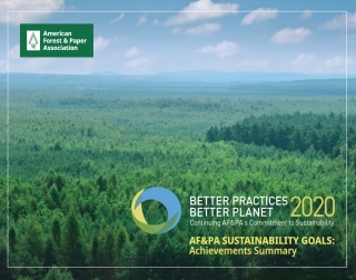 AF&PA Releases Sustainability Progress Report