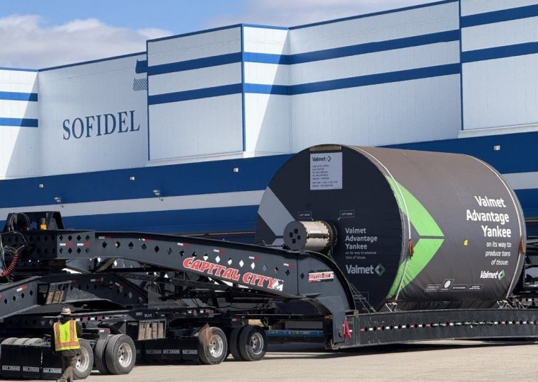 Sofidel Circleville - Yankee Dryer delivered